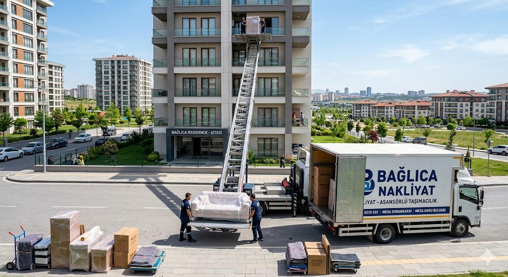 Bağlıca Asansörlü Nakliyat Şirketleri