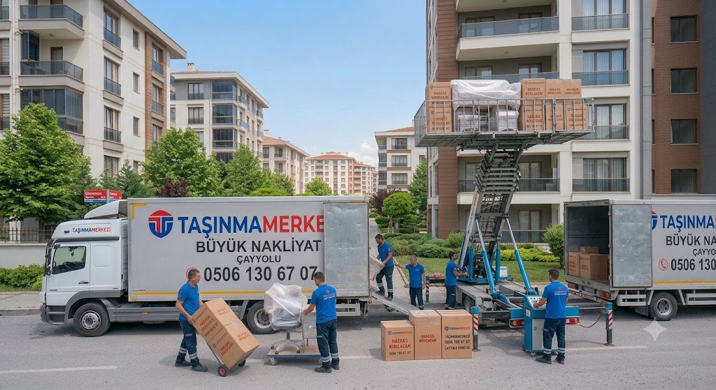 Çayyolu Asansörlü Evden Eve Nakliyat